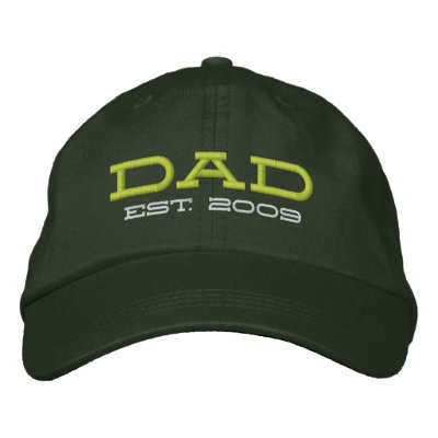Dad Established 2009 (customizable) Baseball Cap by teesforyourfamily