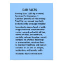 DAD FACTS - a humorous Father's Day poster/print by Horseshoes3 DAD FACTS - a humorous Father's Day poster/print