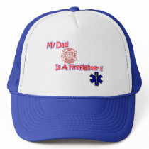 Dad Firefighter Hat hats