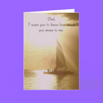 Dad, how much you mean to me ... cards by DonnaSK Dad, how much you mean to me ... cards