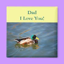Dad - I Love You! - magnet magnets