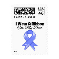 Dad - I Wear Periwinkle Ribbon Stamps