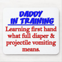 Dad in Training Mouse Mat