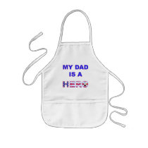 Dad is a Hero Aprons