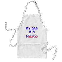 Dad is a Hero Apron