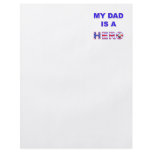 Dad is a Hero flyers