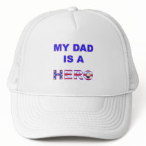 Dad is a Hero Hats