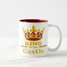 Dad King Of The Castle Mug