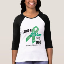 Dad - Liver Cancer Ribbon T-shirts