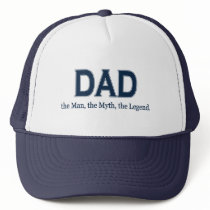 Dad Man Myth Legend hats