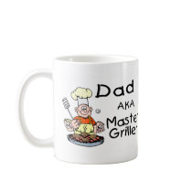 Dad Master Griller mugs