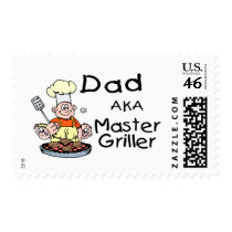 Dad Master Griller postage