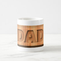 Dad name plate mugs