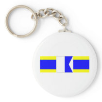 dad nautical flags key chains