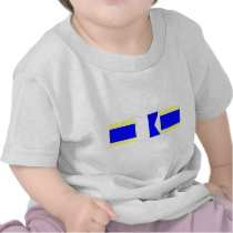 dad nautical flags shirt