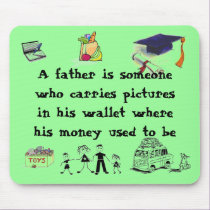 dad no money mousepads