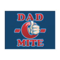 Dad-O-Mite postcards