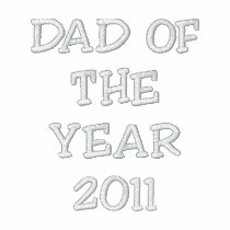 DAD OF THE YEAR 20XX EMBROIDERED  POLO TEMPLATE