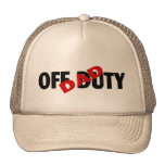 Dad Off Duty (Blk) Mesh Hats