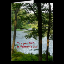 DAD on Valentine's Day! -Lake View cards