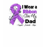 Dad - Pancreatic Cancer Ribbon Tee Shirts
