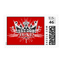 DAD postage Stamp by SBCSTUDIO DAD postage Stamp