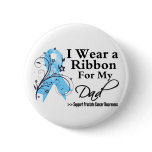 Dad Prostate Cancer Ribbon buttons
