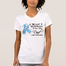 Dad Prostate Cancer Ribbon T Shirts