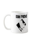 Dad Rocks mugs