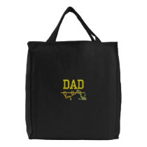 Dad Sailing Embroidered Bag embroidered bags by fathersdaytshirts Dad Sailing Embroidered Bag embroidered bags