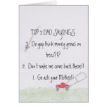 Dad Sayings...Father's Day Card