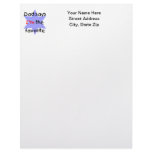 Dad Says I'm The Favorite (blue) letterhead