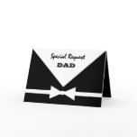DAD - Special Request - Be My Best Man Greeting Card