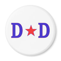 Dad Star Dad Refrigerator Magnets