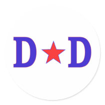 Dad Star Dad stickers
