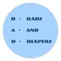 DAD stickers by stanmath DAD stickers