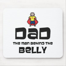 Dad, The Man Behind the Belly Mouse Pad