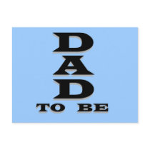 Dad to Be Tshirts and Gifts Postcards