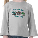 Dad Triathlon Toddler T-shirt by RunnerTeesGifts Dad Triathlon Toddler T-shirt
