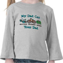 Dad Triathlon Toddler T-shirt by RunnerTeesGifts Dad Triathlon Toddler T-shirt
