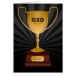Dad Trophy Award, Father's Day Card