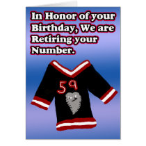 Dad Turning 59 Card cards