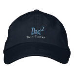 Dad-Turtles Hat (M) Embroidered Baseball Caps