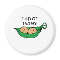 Dad Twin Pod Magnets