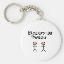 dad twins key chain