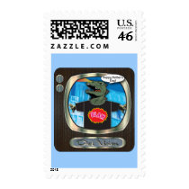 Dad Vision postage by trash_ Dad Vision postage