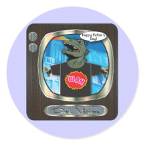 Dad Vision stickers by trash_ Dad Vision stickers