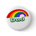 "Dad" with rainbow