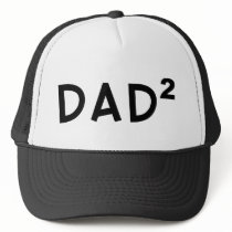 Dad x 2 hats