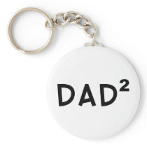 Dad x 2 keychain